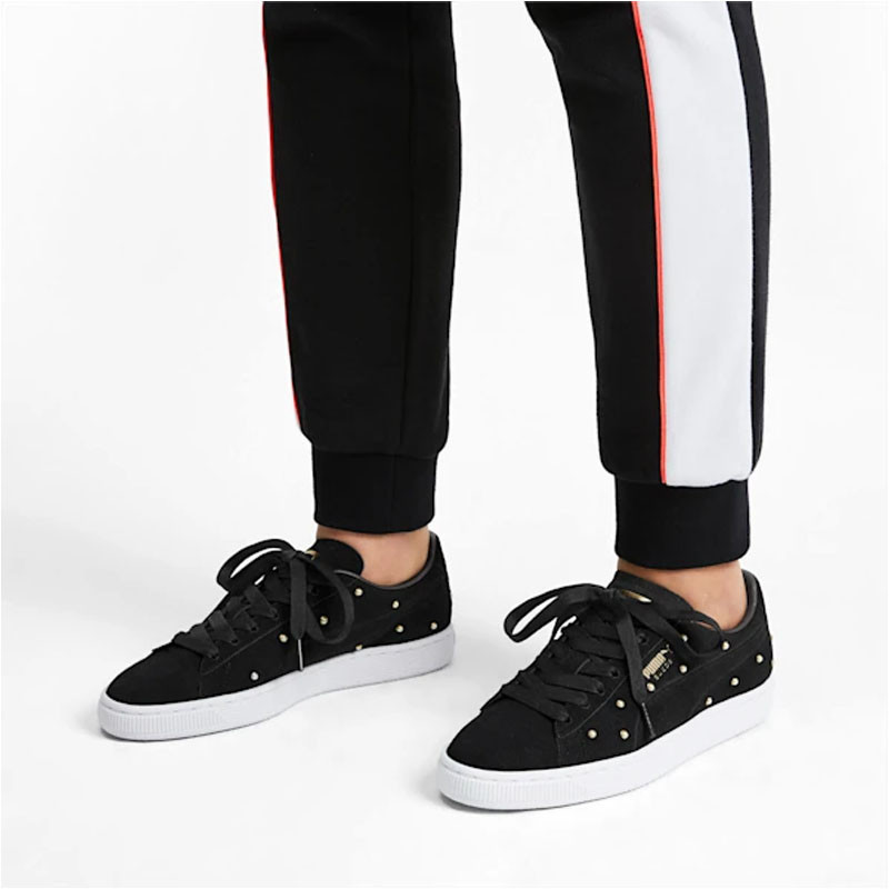 Wmns Suede Pearl Studs foto 2